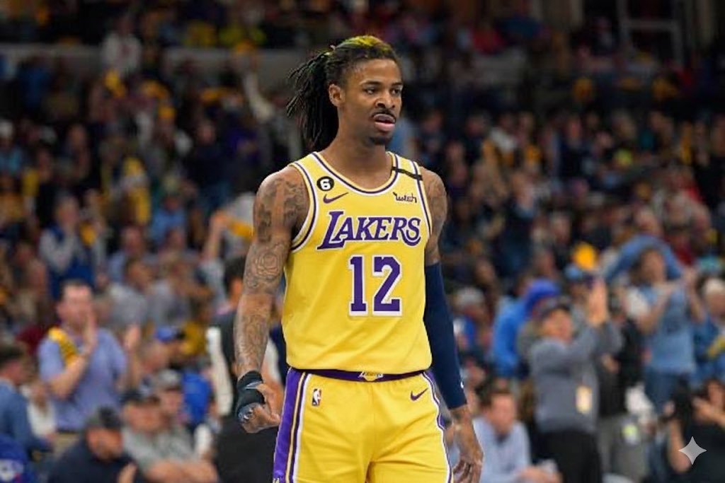 EdotHxncho's tweet image. Should the Lakers trade Austin Reaves and Deandre Ayton to the Grizzlies in exchange for Ja Morant?