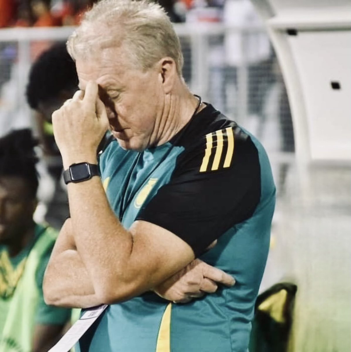DannyBeegie's tweet image. From going viral with &quot;seal it up&quot; to having his fate sealed.

How constant recruitment of English-heritage players, questionable team selections &amp;amp; a loss of trust inside the JFF led to Steve McClaren&apos;s exit after 16 months 🇯🇲

For the @JamaicaObserver: jamaicaobserver.com/2025/11/24/mcc…