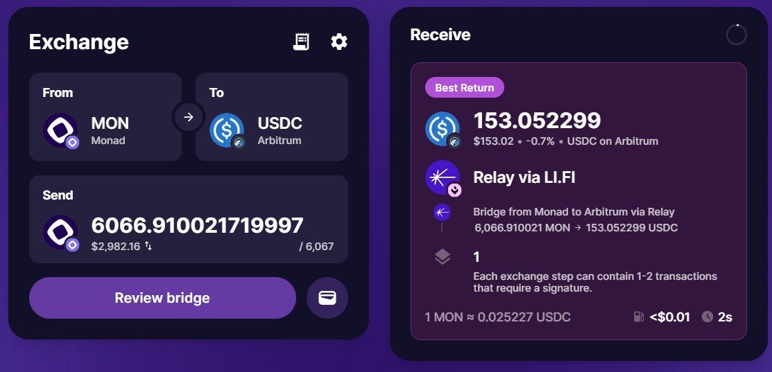Thanks $MON for giving me the allocation that had to go to some of your loyal community members

And thanks <a href="/JumperExchange/">Jumper - Earn is Live</a> for letting me sell this crap right away
