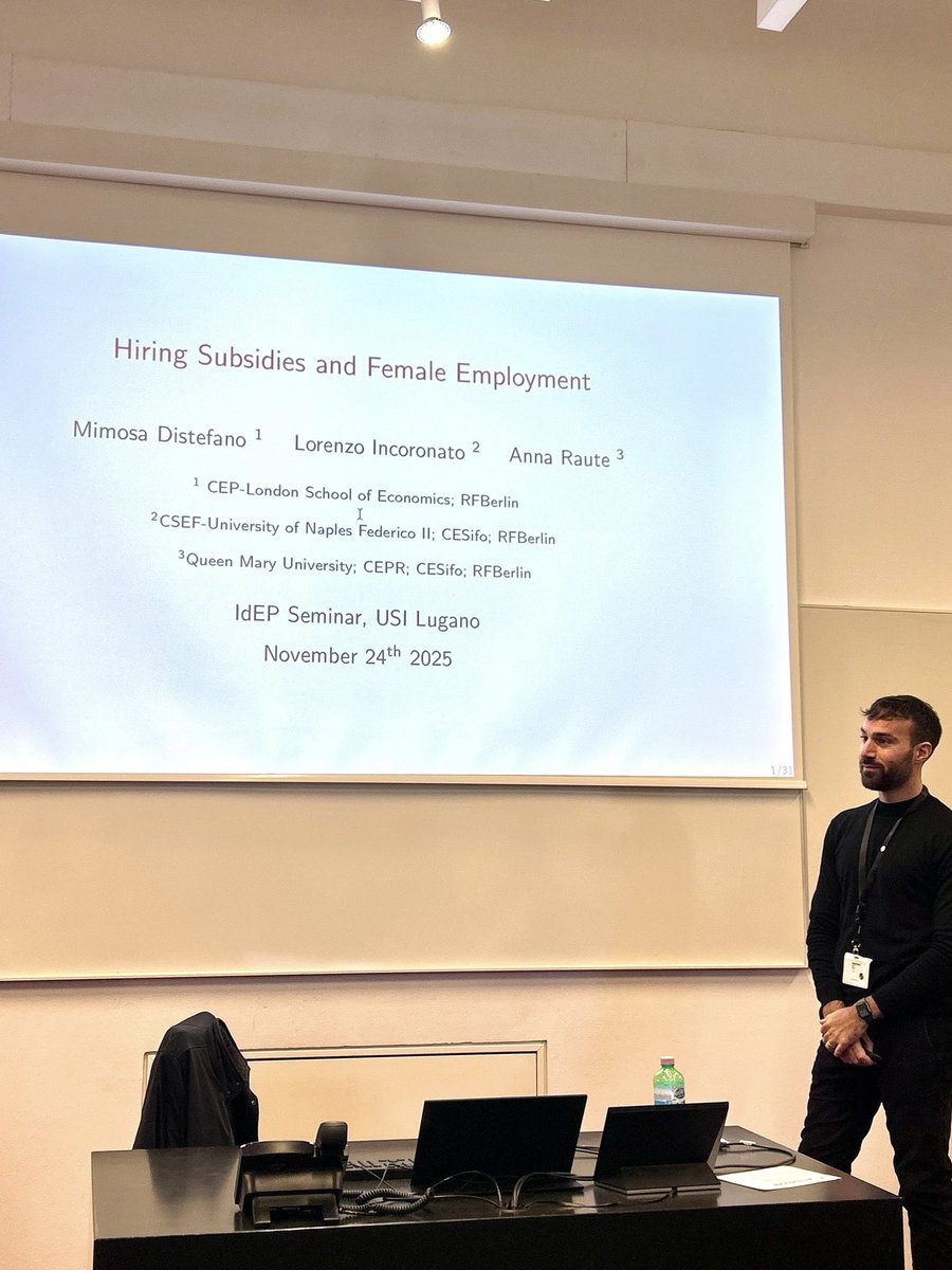 USI Lugano - Department of Economics tweet media