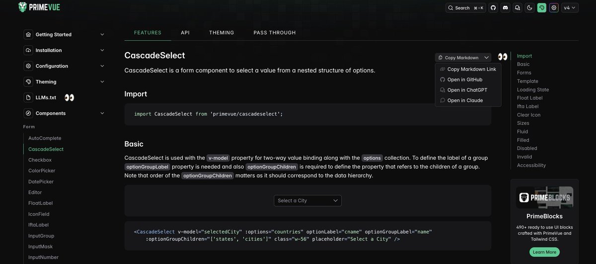 atkntepe's tweet image. primevue getting llm support.

this is the first phase. next is primemcp