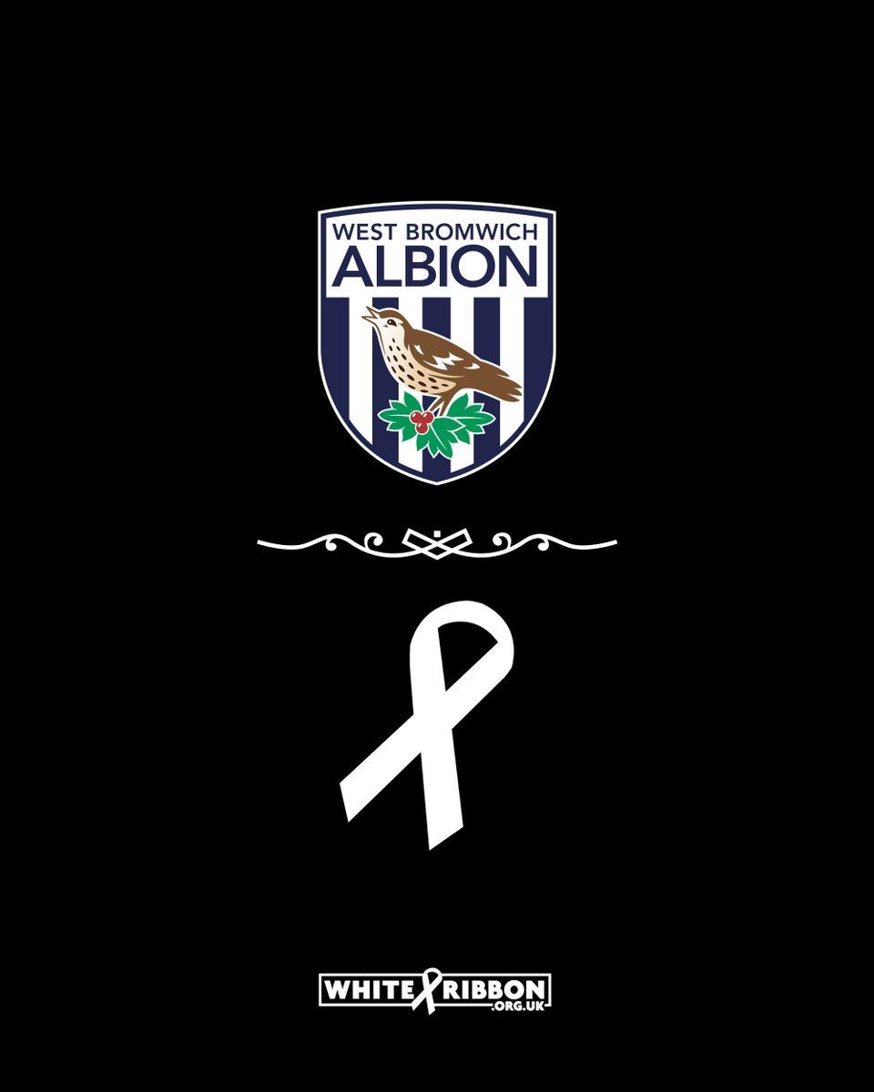 We join those around the country in showing support for White Ribbon Day. 🤍

We stand in solidarity with the White Ribbon Promise never to use, excuse or remain silent about violence against women. 🫶

<a href="/WhiteRibbon_UK/">White Ribbon UK</a> | <a href="/WBAWomen/">West Bromwich Albion Women</a>