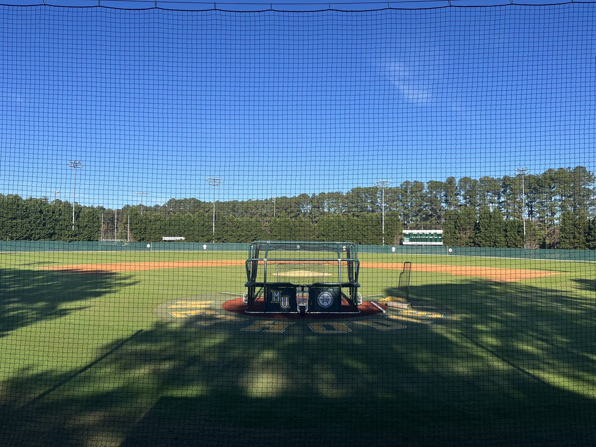 MethodistU_BSB's tweet image. New backstop net installed! Getting Armstrong-Shelley Field ready for the 2026 baseball season!

#MethodistBaseball 🦁