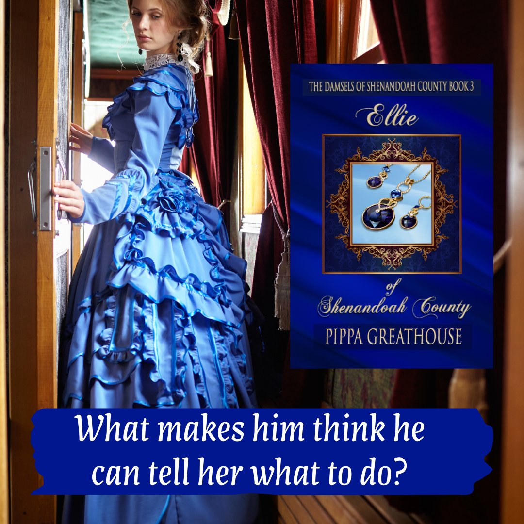 SylvDotNet's tweet image. amzn.to/3JRQUEZ
Check out &quot;Ellie of Shenandoah County,&quot; the third book in *The Damsels of Shenandoah County* series by Pippa Greathouse!
This thrilling blend of #action, #adventure, and #romance is a must-read for any book lover.@PippaG6