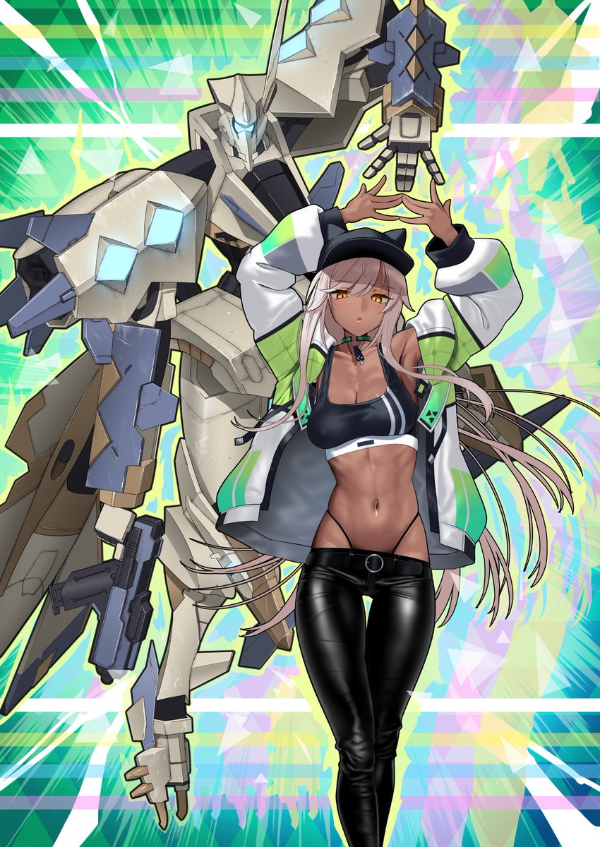 HarimayuSlayer's tweet photo. 新手のMG使い
 #マブガルアート https://t.co/7ohA6F2GCi