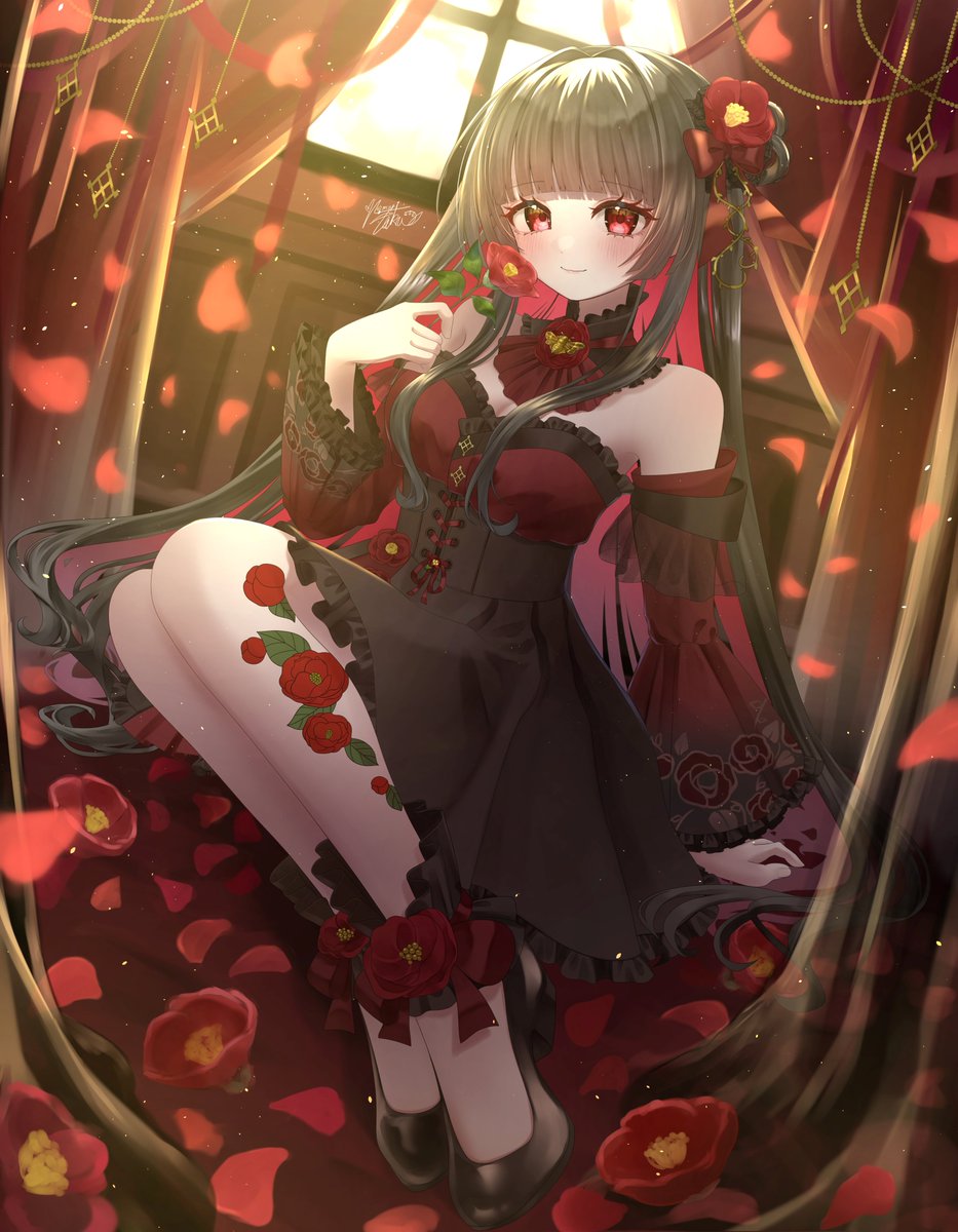 メルちゃ１周年おめでと～～！！！！
#塗る椿みる