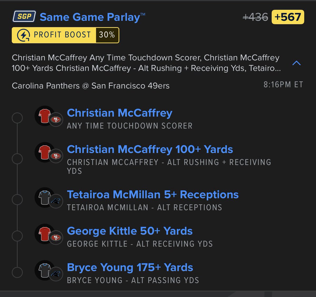 MNF Parlay +567

From our Labs, Models and Cheat Sheets 📊🏈

Drop a 💜 if you’re tailing