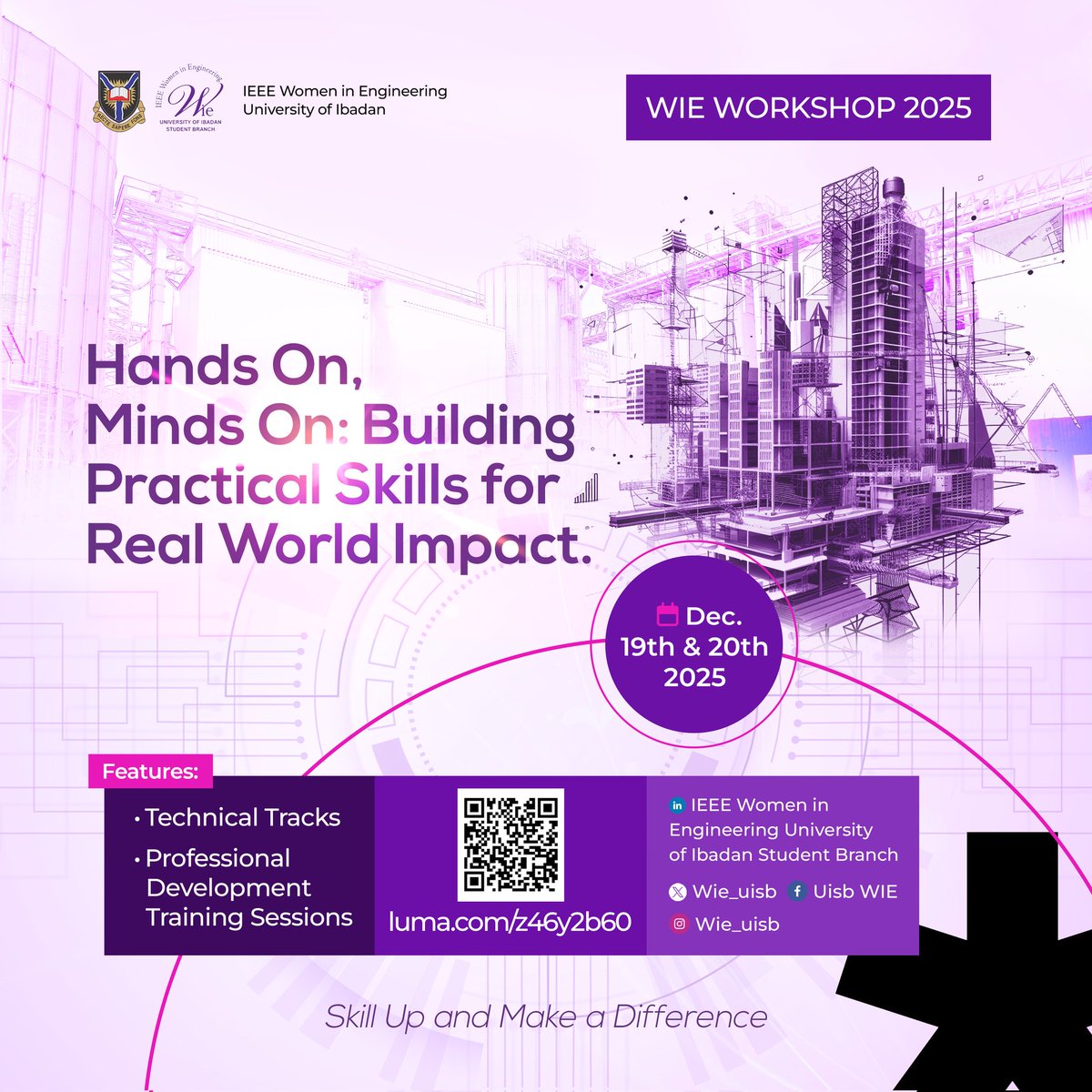 wie_uisb's tweet image. Introducing the official theme for the WIE Workshop 2025:
Hands On, Minds On: Building Practical Skills for Real-World Impact

A workshop designed to help you gain real skills for real opportunities.
Registration remains open. Secure your spot today.