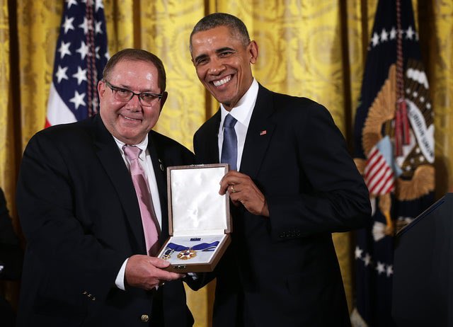 #OTD 10 years ago, Yogi received the Presidential Medal of Freedom posthumously. This is the highest civilian award in the US alongside the Congressional Gold Medal. It is proudly displayed in Yogi’s museum, capping off his extraordinary life and achievements. 🏅#ItAintOver