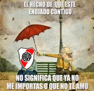 Desde que me levanté quiero que empiece el partido de River