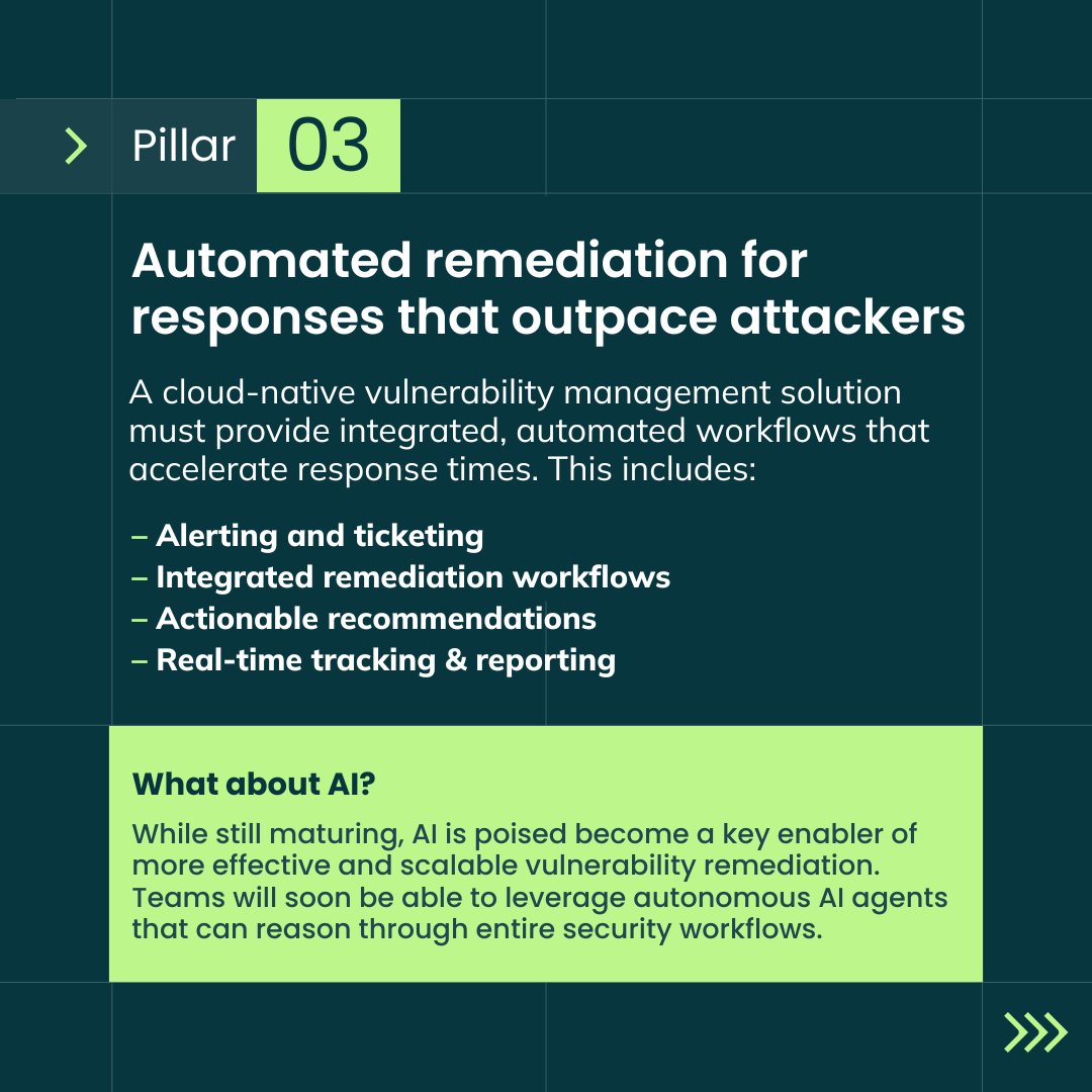 sysdig's tweet image. The key to securing complex cloud architectures? Start with a blueprint. 📐

💡 Our new VM Blueprint will help you align visibility, prioritization &amp;amp; remediation the right way.

Think your org is prepared for modern cloud risks? Take the self-assessment 👉 okt.to/MP5CVX
