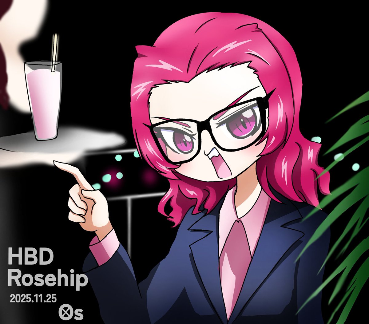 Os15079650's tweet image. #ローズヒップ生誕祭
#ローズヒップ生誕祭2025
お誕生日おめでとう！🍹