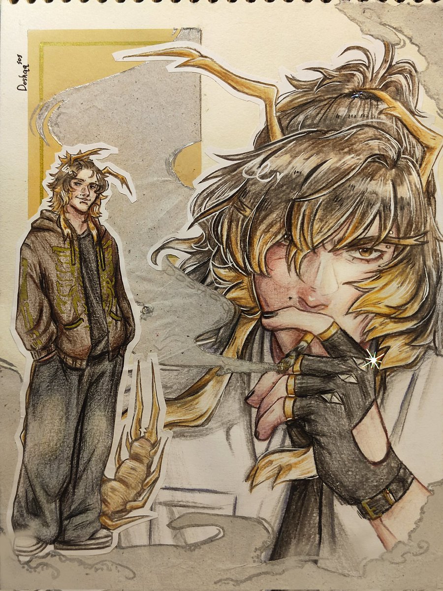 doshxzz_505's tweet image. 💛 :D

#art #sketchart #ocart #OC