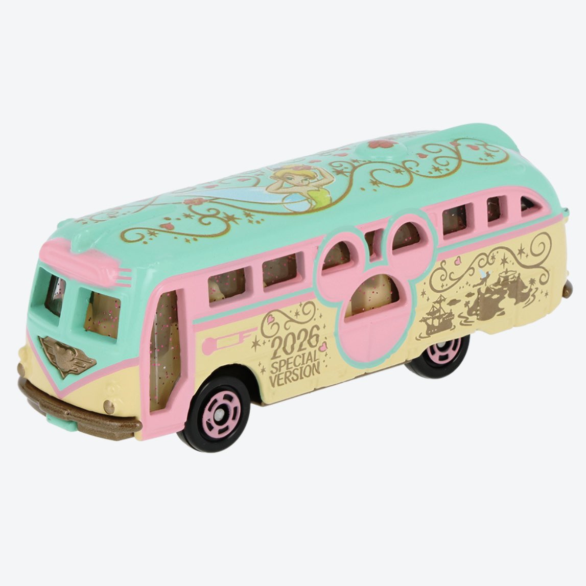 ディズニー2026年　トミカ　ティンカーベル　8台 11月27日より、ティンカーベルが描かれた2026年デザインのトミカ販売