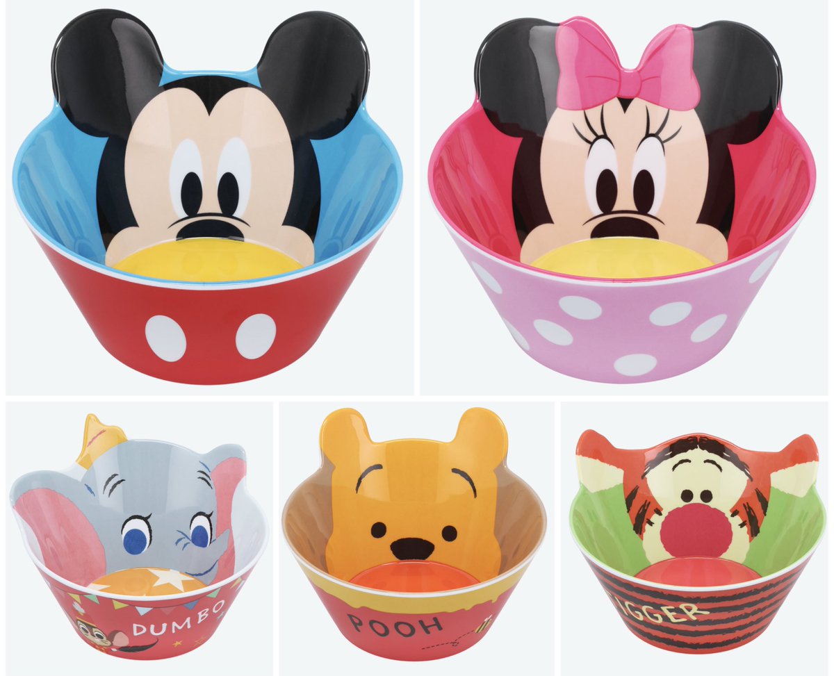 11月27日より、ミッキー・ミニー・ダンボ・プーさん・ディガーのボウル