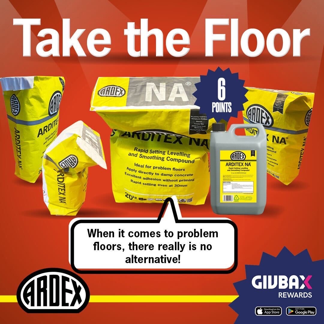 Your subfloor’s about to have a very good day… 👀💛

🤝 Take the Floor with ARDITEX NA – the original yellow bag that’s still the go-to for a reason!

ARDITEX NA 👉 ow.ly/9V7I50XuzFo

#ARDITEXNA #FloorPrep #LevellingMadeEasy