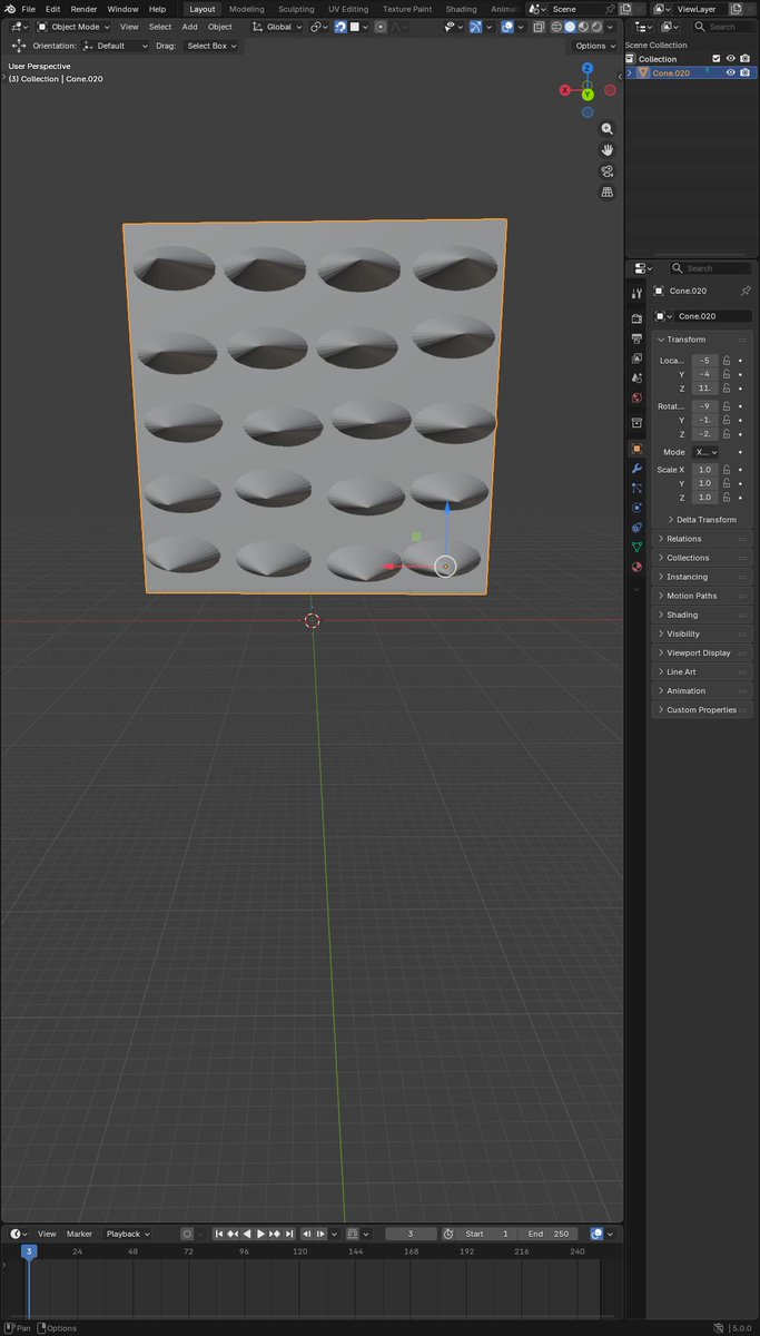 Resuri__'s tweet image. day 5 of learning #blender to make games used magnetic snapping to make a trap wall. #b3d #babylonjs #Web3Gaming