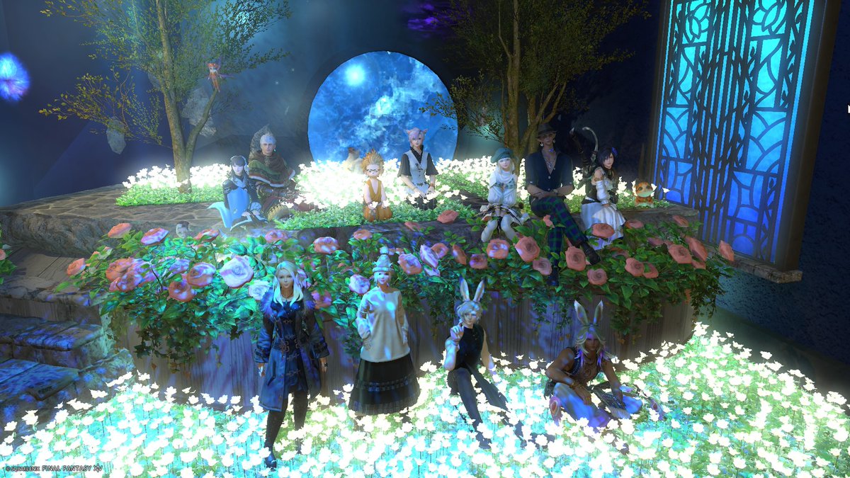 Ruuwildcat's tweet image. FCハウジングイベント…終わりました〜。自分は…大好きで大事な思い出の場所を作りたくて。雰囲気…だせたかな…w 
#FF14
#FCひだまりにゃんこ