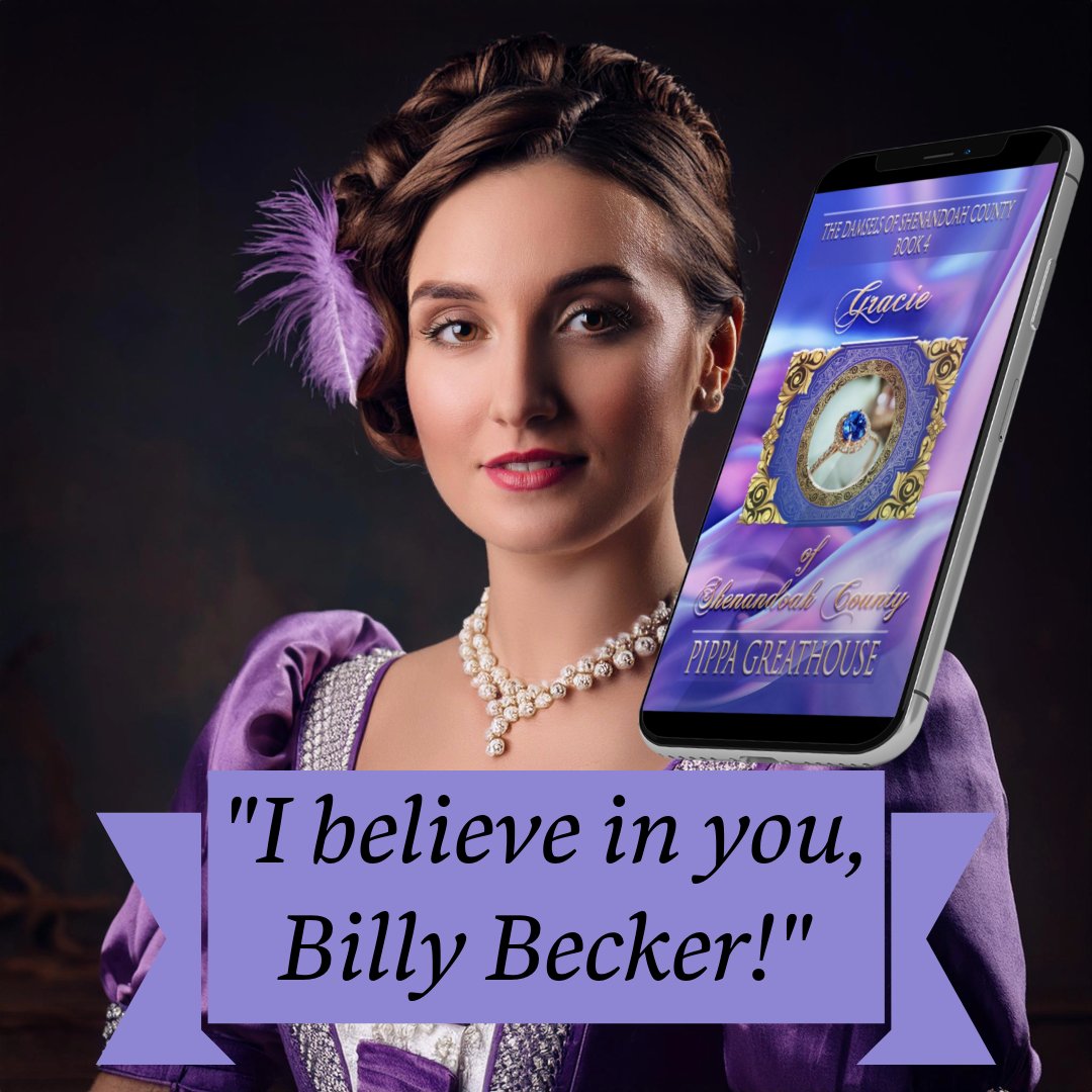 SylvDotNet's tweet image. amzn.to/3UPFyny
Check out &quot;Gracie of Shenandoah County,&quot; the fourth book in the Damsels of Shenandoah County series by Pippa Greathouse!
📚✨ Dive into a thrilling mix of #action, #adventure, and #romance @PippaG6