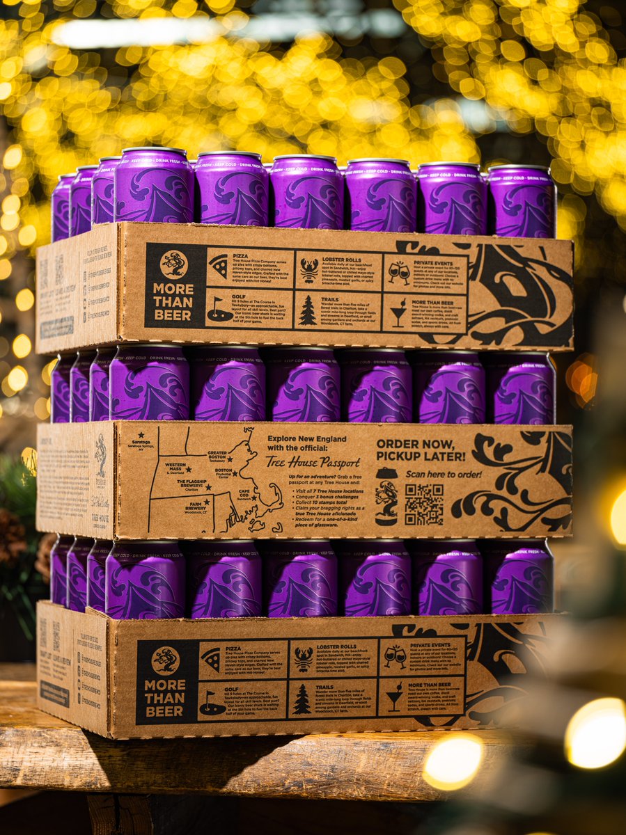 TreeHouseBrewCo's tweet image. 💜Haze
💚Green
🧡Julius

It&apos;s tradition to run these three back-to-back-to-back on Thanksgiving week. 

The three Tree House icons will be available here at Tree House through the weekend. 

We&apos;ve got extended hours just for you and yours. 

treehousebrew.com