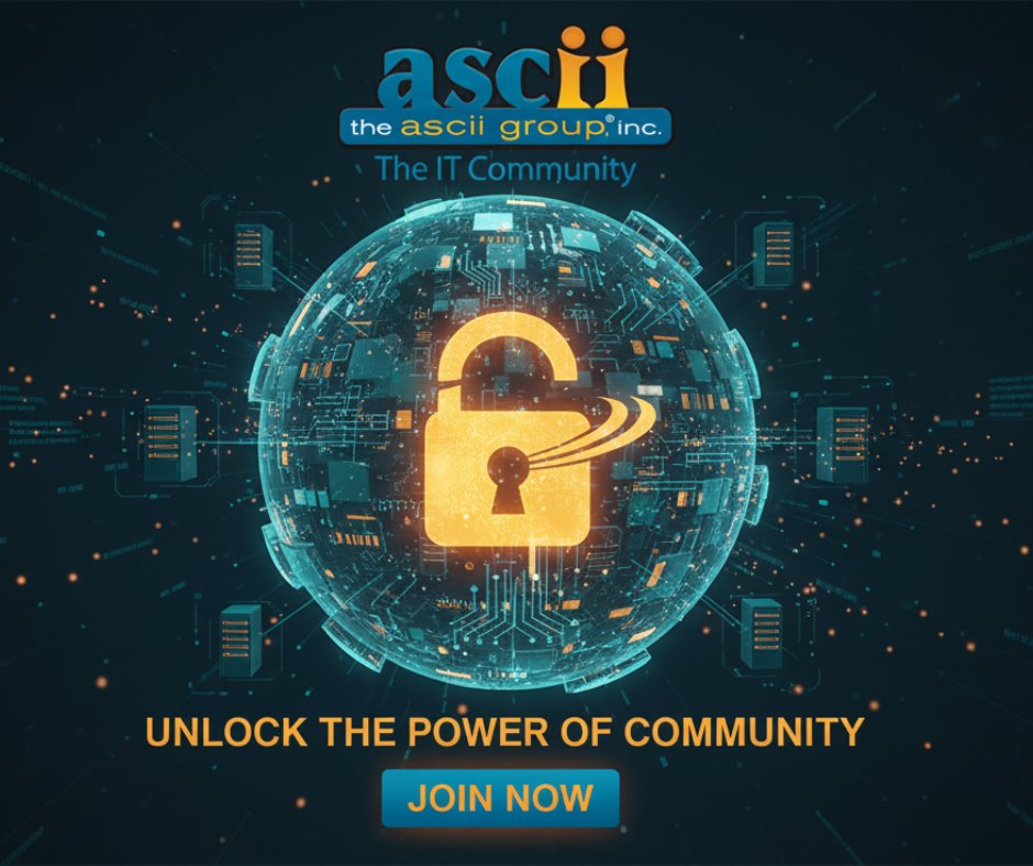 asciigroup's tweet image. Unlock the strength of a real #ITCommunity. ASCII gives #MSPs access to shared expertise, trusted resources, and a network built to help you move forward with confidence. Want to learn more? Join our upcoming webinar and #GrowWithASCII: register.gotowebinar.com/register/94487…
