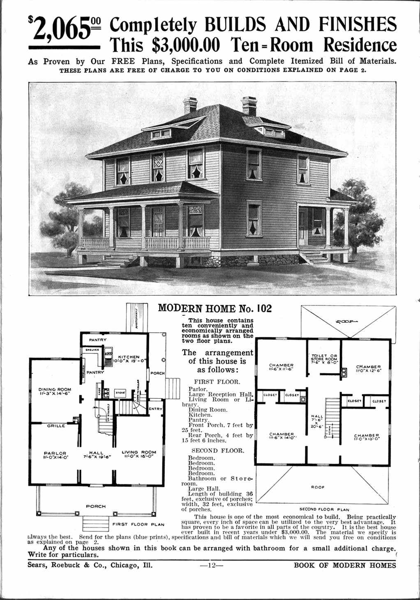 bumbadum14's tweet image. BECAUSE IT ISN&apos;T A MYTH. LOS ANEGELES ISN&apos;T A MYTH.

80-100 years ago Americans were building cities with Sears Catalogue homes they had shipped to them. 

This 10 BEDROOM HOUSE ADJUSTED FOR INFLATION WAS 70 GRAND. ITS THE COST OF A NEW VOLVO. 

The cheapest smallest cottages…