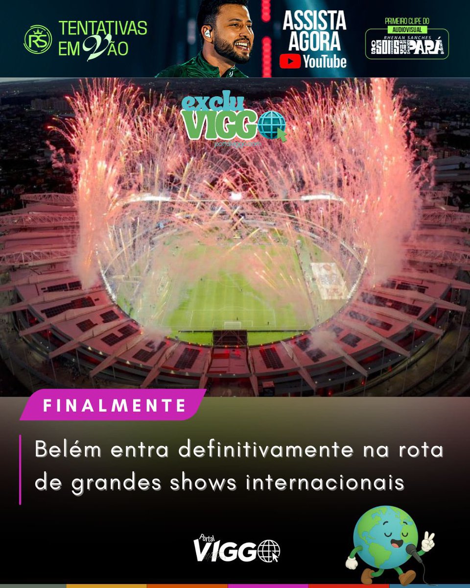 matheusviggo's tweet image. 🌎 Finalmente, Belém entra na rota de grandes shows internacionais! A capital paraense se consolida como palco de eventos de peso, atendendo ao clamor dos nortistas e fortalecendo o cenário cultural da cidade 🎶

🌐 Saiba mais: portalviggo.com

#GunsNRoses #Belem