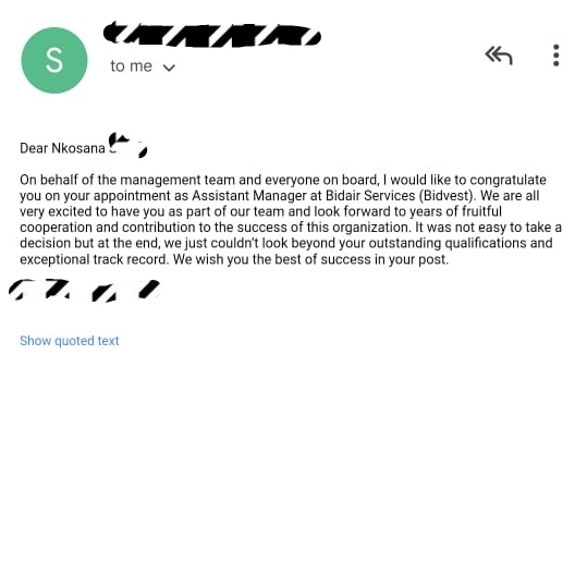 DocHub_Agency's tweet image. 📄 Revamp your CV &amp;amp; LinkedIn-Special 📄

▪️Modern CV (ATS-FRIENDLY) from: R100
▪️Cover Letter: R50
▪️LinkedIn Optimization
▪️Business Profiles
▪️Company Logo
▪️Contract Drafting
▪️Poster Design
▪️Academic Writing

Whatsapp: 069 771 0718
Or Email: Revampcv4@gmail.com
#JobSeekersSA