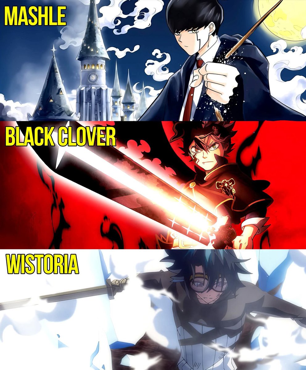 AnimexTwts's tweet image. MAGICLESS TRIO BACK IN 2026