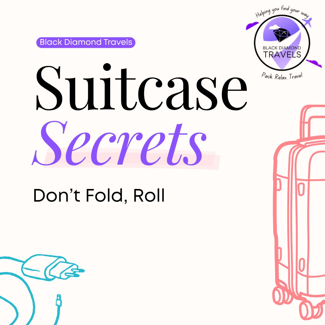 Cruise_ChrisM's tweet image. Rolling your clothes saves space and prevents creases — and it’s weirdly satisfying.
[Clients always thank me for this one!]

#SuitcaseSecrets #PackingHack #TravelSmart #WanderWell