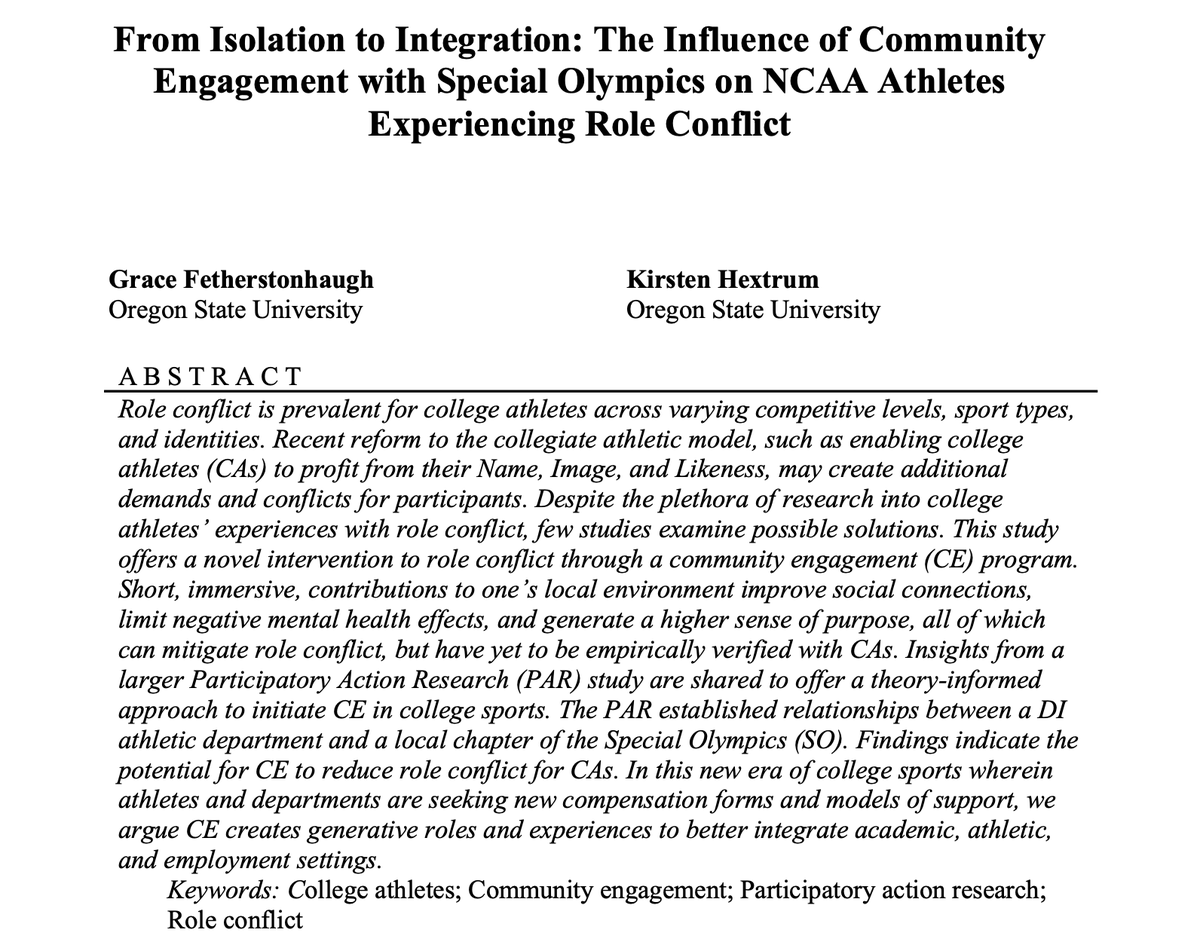 Journal of Athlete Development and Experience tweet media