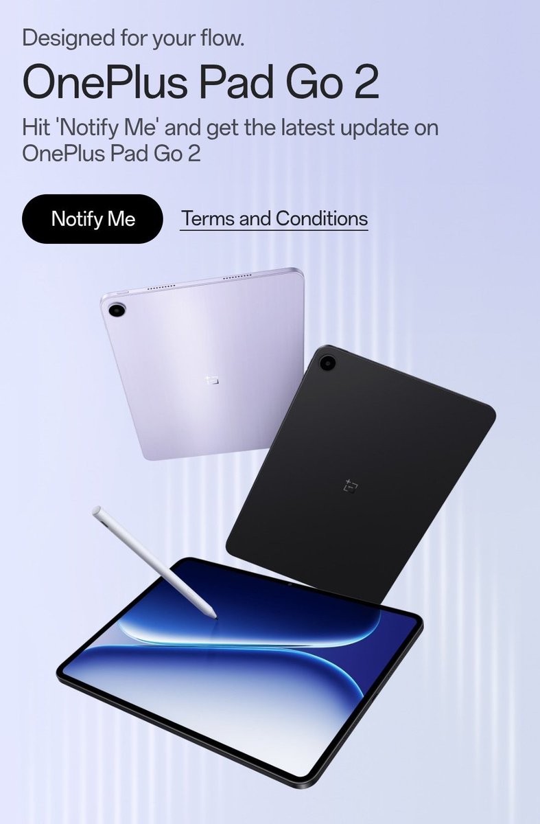 NxtinTech's tweet image. OnePlus 15R and OnePlus Pad Go 2 launching on 17th December, 2025 in India &amp;amp; Globally. 

#OnePlus #OnePlus15R #OnePlusPadGo2