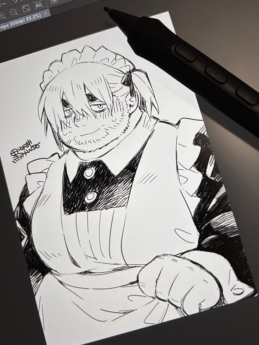 プロペン3にグリップつけたらめちゃ描きやすくなって嬉しい！！🫶