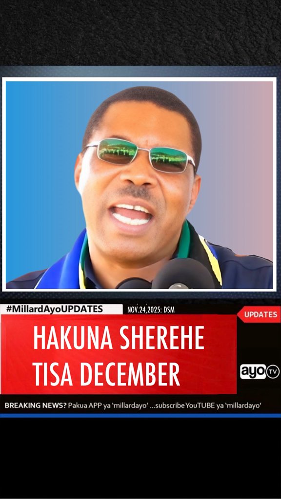 millardayo's tweet image. Rais wa Tanzania,  Dkt. Samia Suluhu Hassan ameelekeza kwam a hakutakuwa na maadhimisho ya sherehe za Uhuru December 09,2025 na badala yake fedha ambazo zilipaswa kutumika katika sherehe hizo zitumike  katika kurekebisha miundombinu iliyoharibika kutokana vurugu zilizotokea…