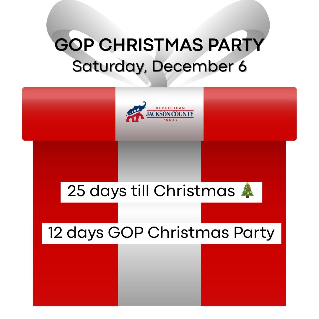 JacomoGOP's tweet photo. Can you believe it?  25 days till Christmas!  Won't you join us?  📷https://t.co/7enRIETXP7 https://t.co/4NHA7tB0v9