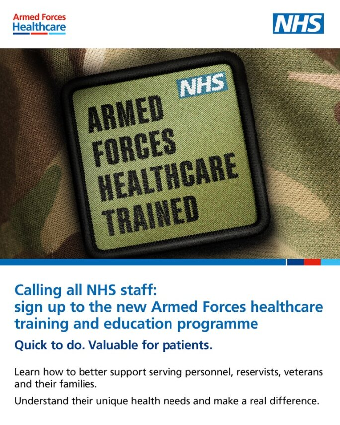 NHS Armed Forces Healthcare tweet media