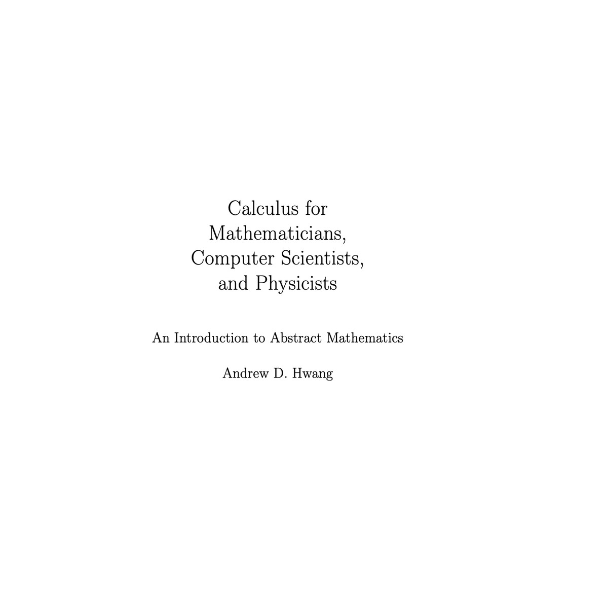 omarsar0's tweet photo. I saw this book trending on Hacker News today.

It looks like a great resource for reviewing important math concepts used in computer science.

(bookmark it) https://t.co/g8PSVqhNrk