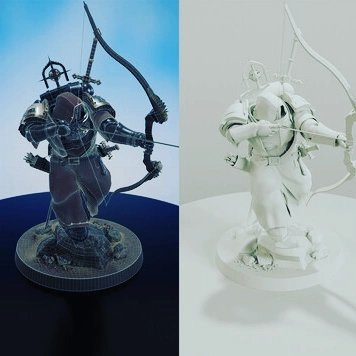 WillsWills16442's tweet image. INTER CIRCLE ARCHER, PRINTED AND PAINTED FIGURE.
#INTERCIRCLEARCHER
#PRINTEDMODEL