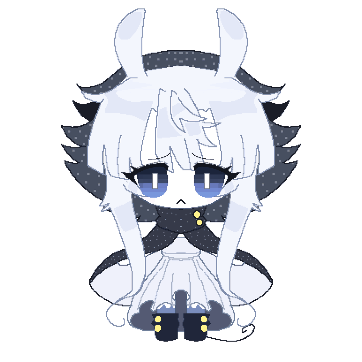 Sylli_flopp2009's tweet photo. I changed the design! .⁠·⁠´⁠¯⁠`⁠(⁠>⁠▂⁠<⁠)⁠´⁠¯⁠`⁠·⁠.
#okegom #oc #funamusea https://t.co/ug7HR1AUd3