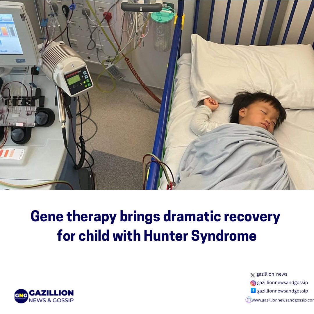 A pioneering gene therapy has delivered remarkable results for four-year-old Oliver Chu, who was diagnosed with the rare disorder Hunter syndrome at just two years old. Treated in Manchester with a one-time experimental procedure, Oliver received genetically edited stem cells
