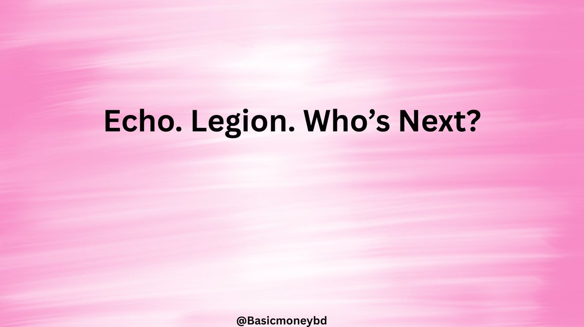 Basicmoneybd's tweet image. 9/
@echodotxyz → acquired by @coinbase 
@legiondotcc → powering @krakenfx Launch
Next up?

Possibly @CoinList, @buidlpad, @paid_network, or @MetaDAOProject. 

@scribble_dao 

#CryptoFundraising #Launchpads #Web3Infrastructure #CryptoExchanges #Tokenization #Crypto #Coinbase…