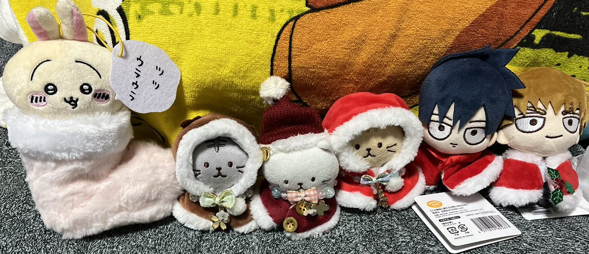 hina_drops's tweet image. クリスマスに衣替え🎄
 #ふくふくにゃんこ
  #モブサイコ100
 #ちいかわ