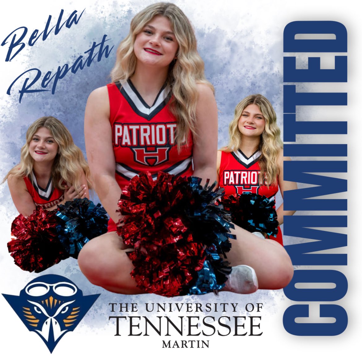PFL_Sports's tweet image. Congrats to Bella Repath, she will be signing today to continue her education at @utmartin! Way to go Bella!! #PFL #GoPats