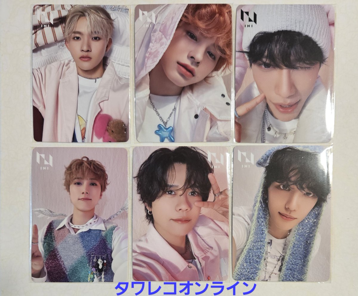 INI THE WINTER MGIC 交換 タワレコ HMV 封入トレカ 【譲】 1・2の画像