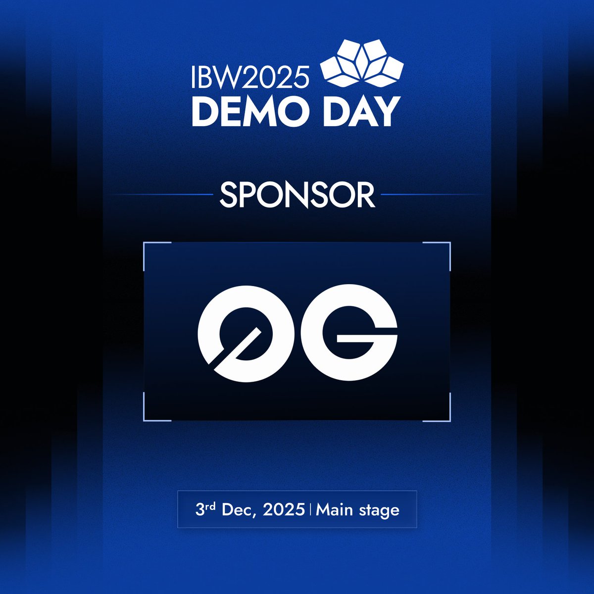 We're stoked to announce that <a href="/0G_labs/">0G Labs (Home of Infinite AI)</a> joins us at the IBW Demo Day 2025, bringing the world’s largest AI Layer 1 to the builder stage.

With over 6 million active accounts and DeAIOS at its core, 0G is unlocking a new era of decentralized AI applications.

We’re thrilled to have