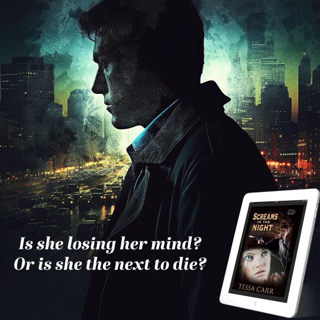 SylvDotNet's tweet image. 🔗 amzn.to/47Ww5lN
Check out &quot;Screams in the Night&quot; by Tessa Carr, the thrilling third installment in the Shadows of Council Creek series! Available in both paperback and Kindle formats.
Dive into a captivating blend of #suspense, #mystery, and #romance @TessaAuthor