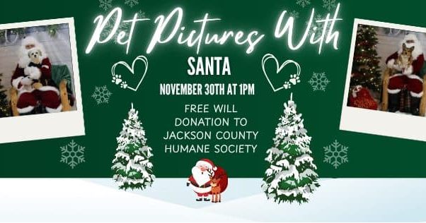 BlkRiverCountry's tweet image. 🎅 Santa is coming to Northwood Vet Service tomorrow for pet pics! 🐾

Bring your furry friends! 

⏰ Walk-ins: 2:00-3:30 PM 
❤️ Donations benefit Jackson Co. Humane Society.

#BlackRiverFallsWI #SantaPaws #PetPhotos #JacksonCountyWI #PetPictures