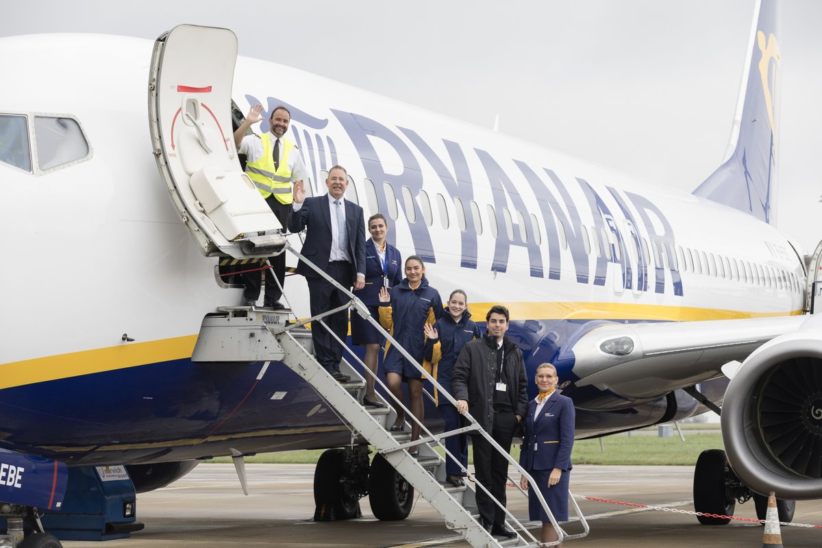 Summer success for Norwich Airport as passenger numbers rise

Norwich Airport has reported another successful summer season, with passenger numbers up 5% year-on-year between 1st April and 31st October 2025 to 332,251.

Read more: bit.ly/3M4j40F