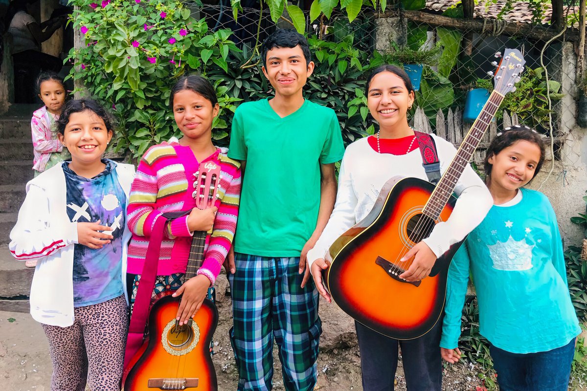 Happy Monday from Guatemala! 

Meet inseparable sisters Natalia and Trikcy—two bright, talented girls raised by a powerful woman. After the loss of their father in 2018, their mother, Trikcy V., stepped forward with incredible courage, supported by their grandmother Gumercinda.