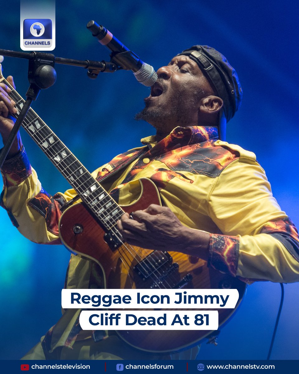 Over four decades, Cliff wrote and sang songs that fused reggae with his sensibilities for folk, soul, ska, and rock music, and addressed issues like politics, poverty, injustice, and war protests.

channelstv.com/2025/11/24/reg…
